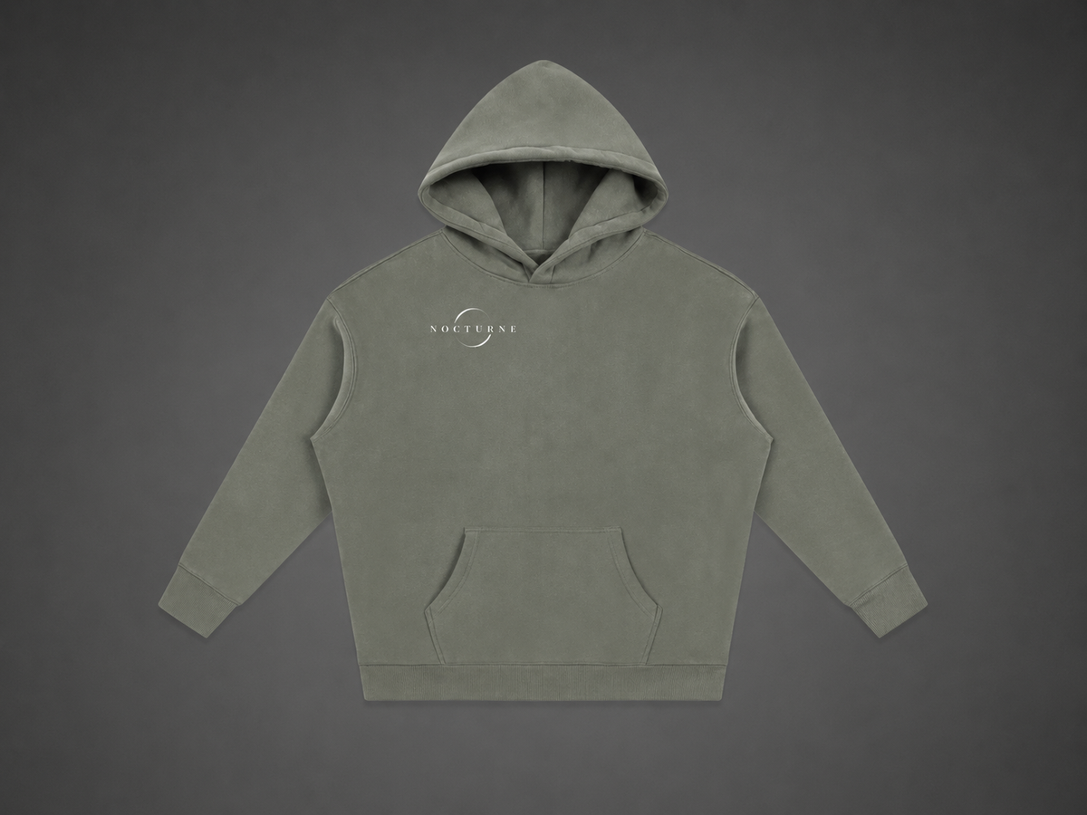 Nocturne Oversize Fleeced Hoodie