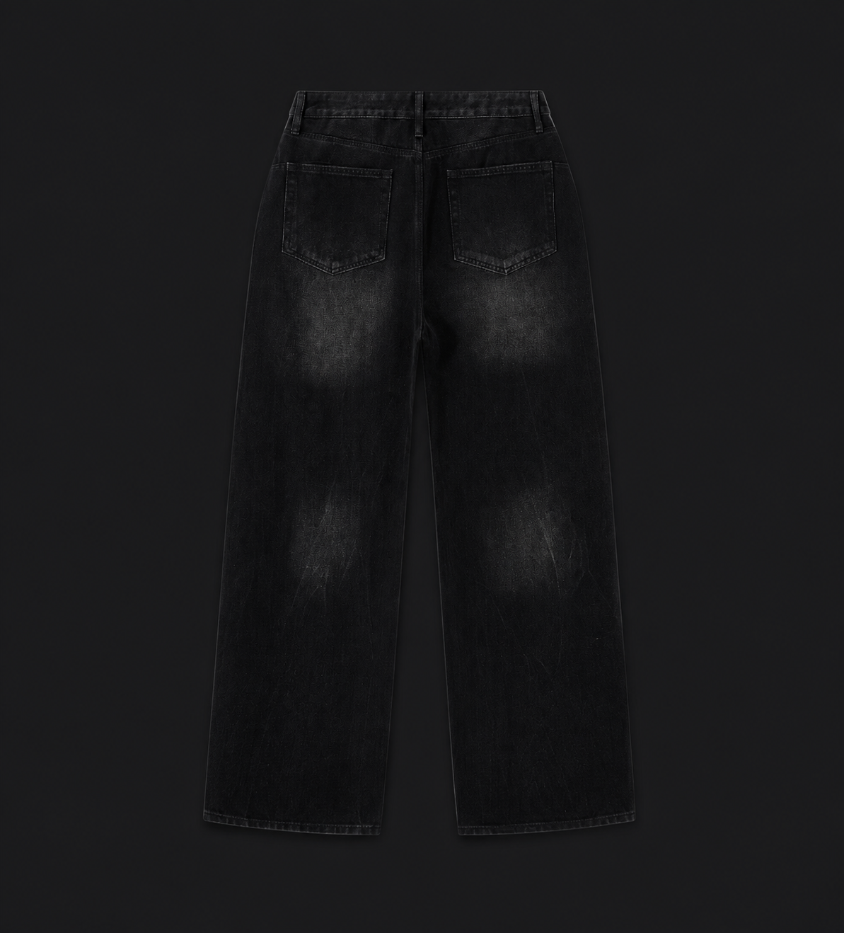 Nocturne Vintage Wash Wide Leg Jeans
