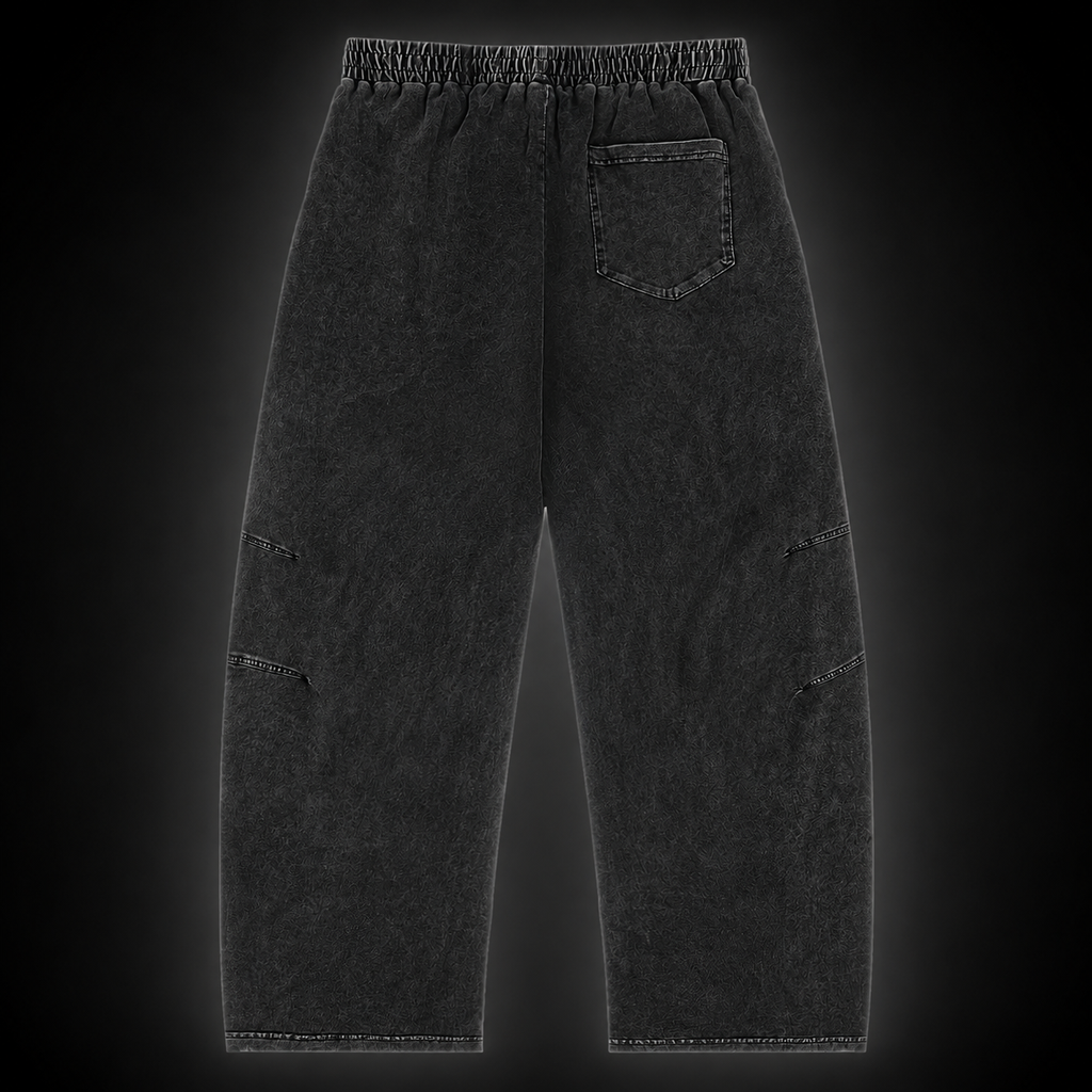 Nocturne Snow Wash Drawstring Cotton Pants